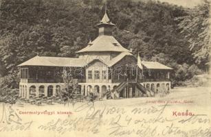 1901 Kassa, Kosice; Csermelyvölgyi kioszk / kiosk