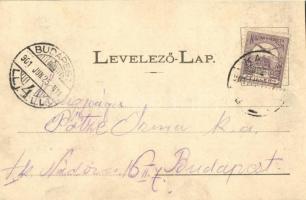 1901 Kassa, Kosice; Csermelyvölgyi kioszk / kiosk