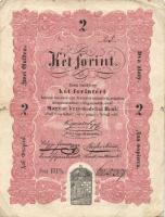 1848. 2Ft "Kossuth bankó" T:III