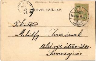 1904 Dés, Dej; M. kir. Törvényház / court (EK)