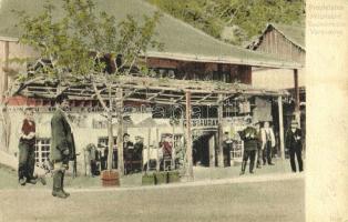 1907 Varcsaró, Verciorova (Orsova); Vendéglő, étterem / Propietatea Mihalaehe Cosmanescu / restaurant (EK)