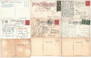 63 db RÉGI amerikai városképes lap érdekesebb lapokkal, vegyes minőségben / 63 pre-1945 American (US...