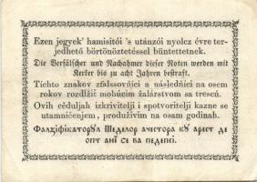 1848. 15kr "Kossuth bankó" T:II+