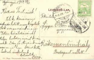 1913 Gyöngyös, Mária Valéria intézet és tanoda (EB)