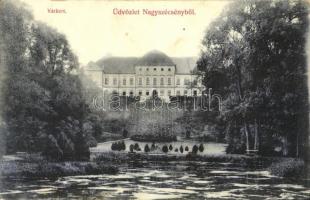 1909 Szécsény, Nagyszécsény (Nógrád); Forgách kastély, várkert (Rb)