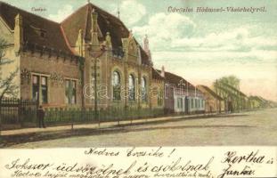 1909 Hódmezővásárhely, kaszinó. Posztós Pál kiadása / casino