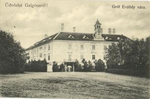 1907 Galgóc, Hlohovec; Gróf Erdődy vára. Brody Simon kiadása / castle