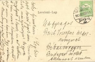 1912 Temesvár, Timisoara; Kir. áll. felsőbb leányiskola / girl school