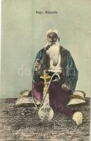 1907 Ada Kaleh, Adakaléh, Adah Kaleh; Bego Mustaffa / Turkish bey
