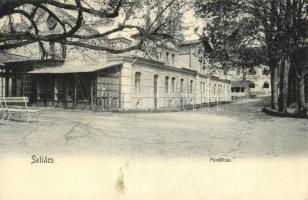 1906 Szliács, Sliac; Fürdőház / spa (fa)