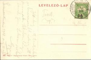 1910 Borosznó-Garamszentandrás, Brusznó, Brusnov-Ondrej nad Hronom; vasútállomás / Bahnhof / railway...