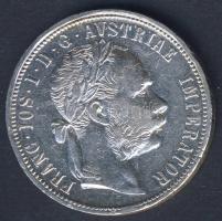 Ausztria 1889. 1Fl Ag T:3 ph