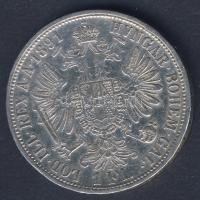 Ausztria 1891. 1Fl Ag T:3 ph.