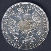 Ausztria 1878. 1Fl Ag T:2/3 apró ph.