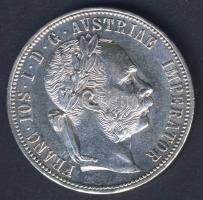 Ausztria 1878. 1Fl Ag T:2/3 apró ph