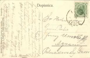 Brezje, Bresiach; Basilica. Slovenian flag (EK)