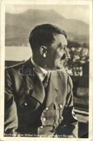Reichskanzler Hitler in seinen geliebten Bergen. Photo Hoffmann (EK)