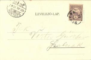 1901 Siófok, Sió szálloda és tó. Schwarcz Bernát