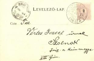 1899 (Vorläufer!) Balassagyarmat, Megyei közkórház. Darvai Ármin kiadása