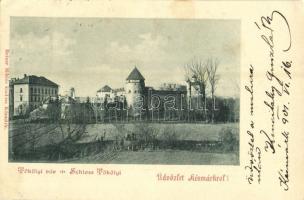 1901 Késmárk, Kezmarok; Thököly vár (Tökölyi vár). Reiner Miklós kiadása / castle