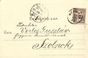 1901 Késmárk, Kezmarok; Thököly vár (Tökölyi vár). Reiner Miklós kiadása / castle