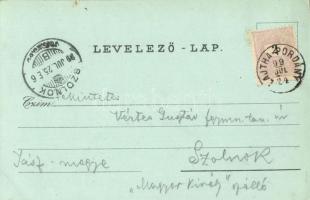 1899 (Vorläufer!) Lajtapordány, Bad Prodersdorf, Leithaprodersdorf; fürdő, étterem, Török torony, Lo...