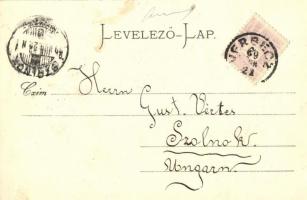 1899 (Vorläufer!) Versec, Werschetz, Vrsac; Püspöki lak / Bishop's residence