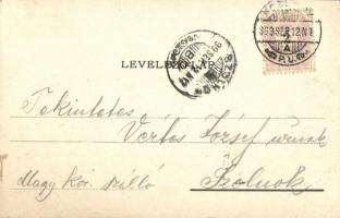 1899 (Vorläufer!) Pozsony, Pressburg, Bratislava; Pozsonyi Helyi Iparkiállítás, zene pavilon. Freist...