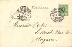 1900 Katowice, Kattowitz; Stadt. Badehaus / spa (EK)