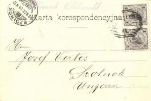 1899 Kryg (Gorlice), Kopalnie nafty / Petroleumgruben / oil mine with oil wells