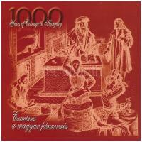 2001. 1Ft-100Ft (7xklf) forgalmi sor dísztokban, "Magyarország pénzérméi" sorozat T:BU Ada...