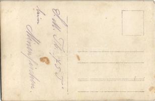 SM Tb 75 T Osztrák-magyar torpedóromboló (később román Vartejul) akna halászat közben / K.u.K. Krieg...