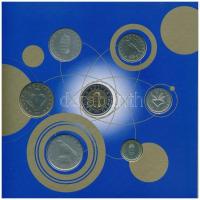 2000. 1Ft-200Ft (7xklf) forgalmi sor szettben + "200Ft Millenium" T:BU Adamo FO33