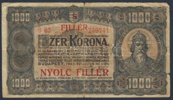 1923. 1000K 8f fny-sal T:III