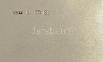 cca 1920 Angol ezüst(Ag) cigarettatárca díszdobozban. Hibátlan, szép állapotú Birmingham, Joseph Glo...