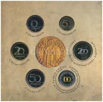 2012. 5Ft-200Ft (6xklf) forgalmi szett "Az első magyar aranyforint" + I. Károly aranyforin...