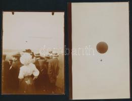 1909 A frankfurti Internationale Luftschiffart Austellung (Nemzetközi Légijármű Kiállítás) keretében...