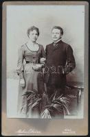 3 db kabinet fotó családi fotó 11x17 cm