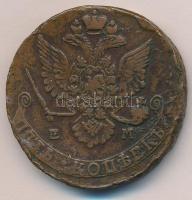 Orosz Birodalom 1780E-M 5k Cu "II. Katalin" T:2- ph.  Russian Empire 1780E-M 5 Kopeks Cu &...