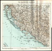 Illustrierter Führer durch Dalmatien und das Kroastische Küstenland, mit kleinem Sprachführer. Woerl...