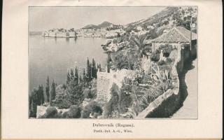 Illustrierter Führer durch Dalmatien und das Kroastische Küstenland, mit kleinem Sprachführer. Woerl...