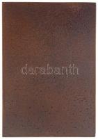 1942. "Pannonia 1917-1942 Bélyeg Egyesület" Br plakett.  Szign.: Sz.I. - E.I.Gy. (188,54g/...