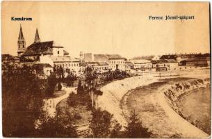 Komárom, Komárno; Ferenc József rakpart / quay, wharf (fl)