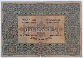 1920. 10.000K "Orell Füssli Zürich" barna sorozat- és sorszámmal T:III- kis szakadások
Hu...