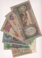 6 db-os vegyes magyar pengő tétel, közte 1943. 1000P T:III,III-