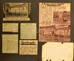 1938-1942 A Hangya Fogyasztási Szövetkezet NB III - NB II. csapatának 1938-1942 közötti focimeccseir...