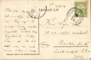 1906 Stubnyafürdő, Túróchévíz, Stubnianske Teplice, Turcianske Teplice; Fürdő-udvar. Stránszky Jakab...