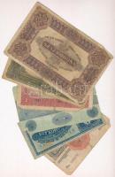 1916-1920. 6db-os vegyes korona bankjegy tétel T:III-