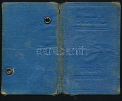 1937 a Budapesti (Budai) Torna Egylet fényképes tagsági igazolványa