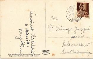 1943 Kistelek, Kossuth Lajos utca, E.T.I.G.Sz. Hangya fogyasztási szövetkezet üzlete és saját kiadás...